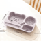 Large Capacity Cartoon Divided Salad Plate For Kids Students 9