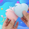 Heart Shaped Portable Tape Dispenser With Invisible Tape Cute Desk Accessory 1
