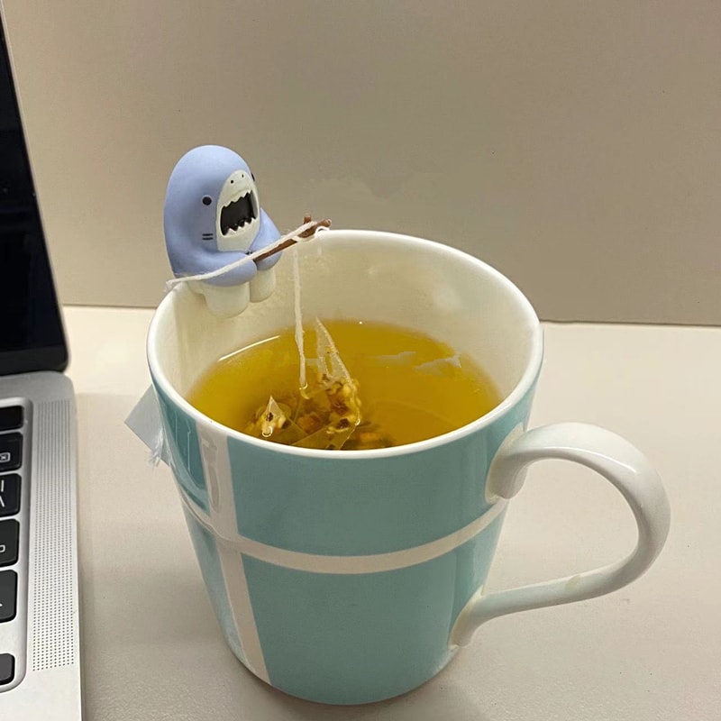 Shark Silicone Tea Infuser Funny Herbal Coffee Filter 4