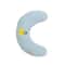 Cozy Cat Moon Pillow Soft Plush Half Donut Pet Pillow For Cats And Small Dogs 8