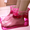 Portable Foot Spa Bath Basin Wearable Foot Soaking Shoes 0