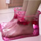 Portable Foot Spa Bath Basin Wearable Foot Soaking Shoes 1