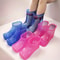 Portable Foot Spa Bath Basin Wearable Foot Soaking Shoes 3