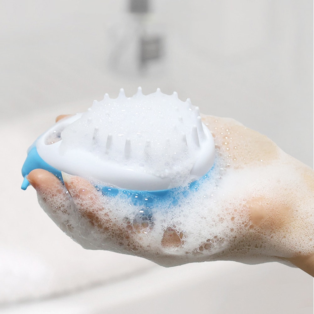 Soft Silicone Dog Bath Brush And Pet Grooming Massager 3