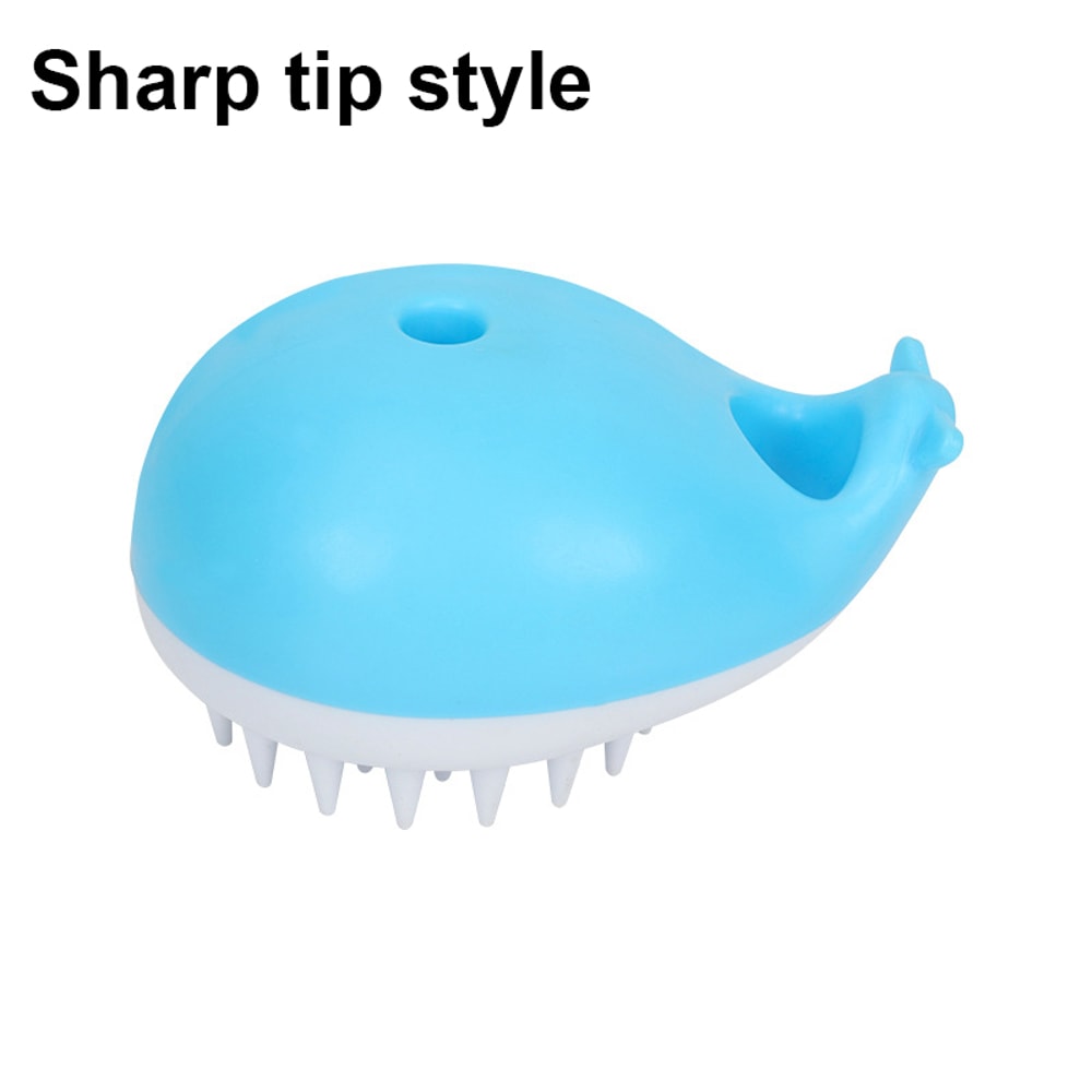 Soft Silicone Dog Bath Brush And Pet Grooming Massager 6