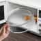 Clear Microwave Splatter Cover Heat Resistant Food Lid For Plates And Bowls 0
