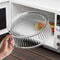 Clear Microwave Splatter Cover Heat Resistant Food Lid For Plates And Bowls 0