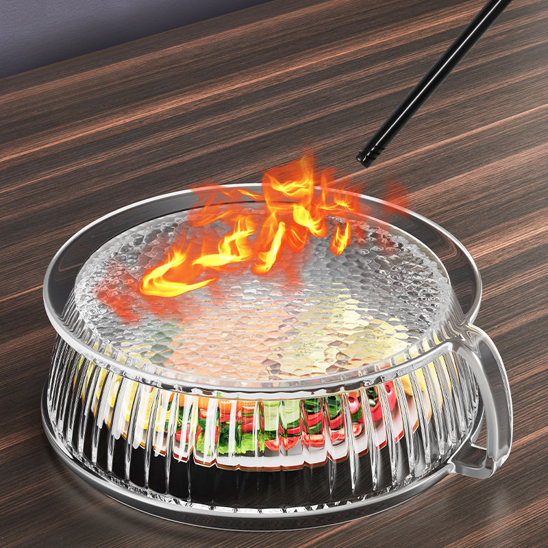 Clear Microwave Splatter Cover Heat Resistant Food Lid For Plates And Bowls 1