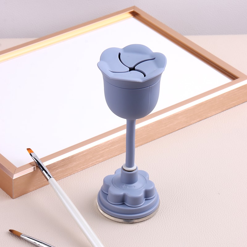 Rotating Nail Polish Holder Anti Spill Manicure Stand 8