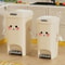 Modern Double Opening Pedal Trash Can For Kitchen And Living Room 0