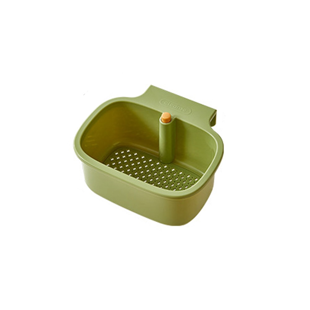 Premium Kitchen Sink Drain Basket With Openable Filter And Hanging Storage 7