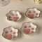 Ceramic Cat Claw Flavor Dish Cute Decorative Small Dish for Home