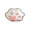 Ceramic Cat Claw Flavor Dish Cute Decorative Small Dish for Home