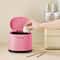 Compact Desktop Trash Can With Press Lid Mini Paper Basket For Home Office 2