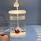 Mini Desktop Aquarium With LED Light For Betta Fish Kids 4