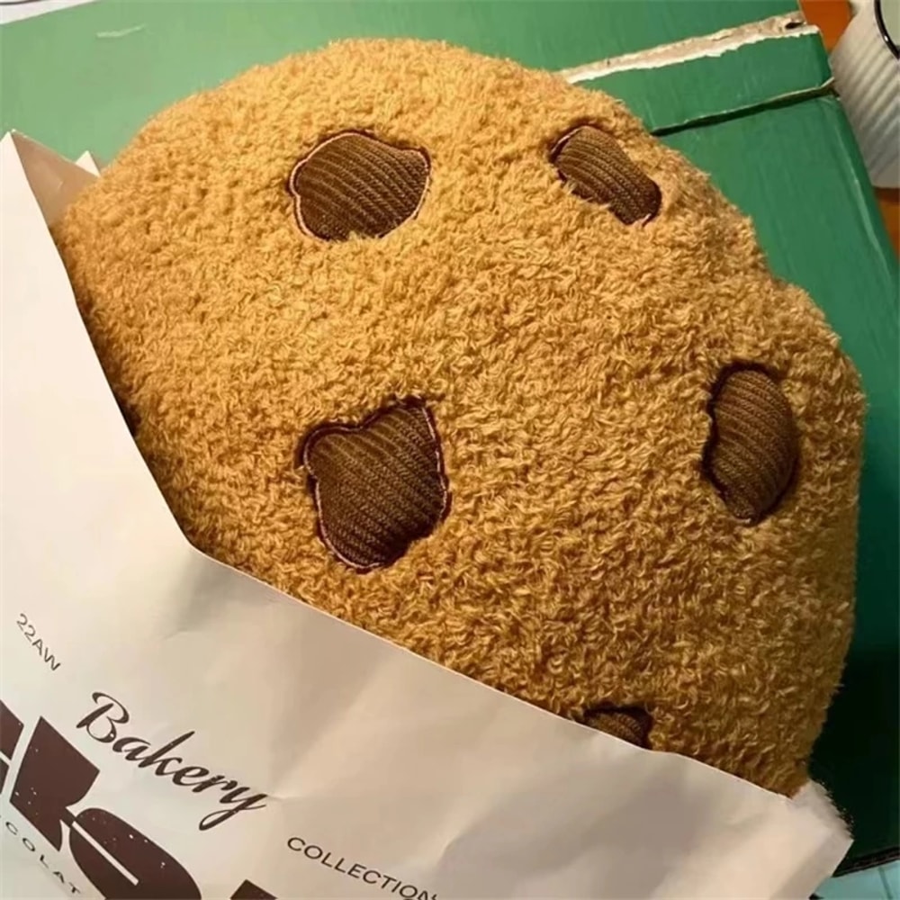 Plush Cartoon Cookie Cushion For Kids Room Decor 2