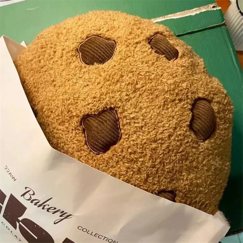 Plush Cartoon Cookie Cushion For Kids Room Decor 2