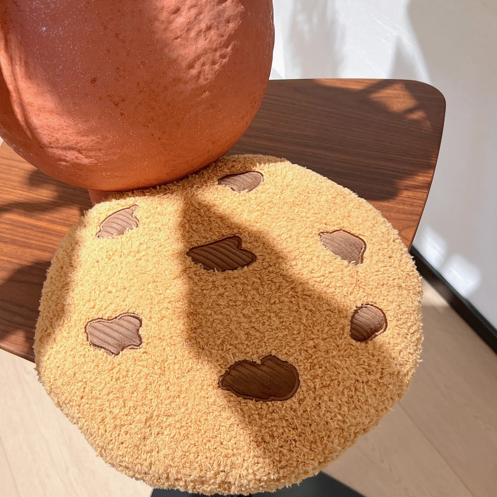 Plush Cartoon Cookie Cushion For Kids Room Decor 4