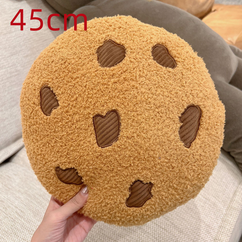 Plush Cartoon Cookie Cushion For Kids Room Decor 7
