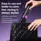 Portable Wireless Hair Straightener Brush Lightweight LED Hair Styling Tool 4