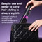 Portable Wireless Hair Straightener Brush Lightweight LED Hair Styling Tool 4