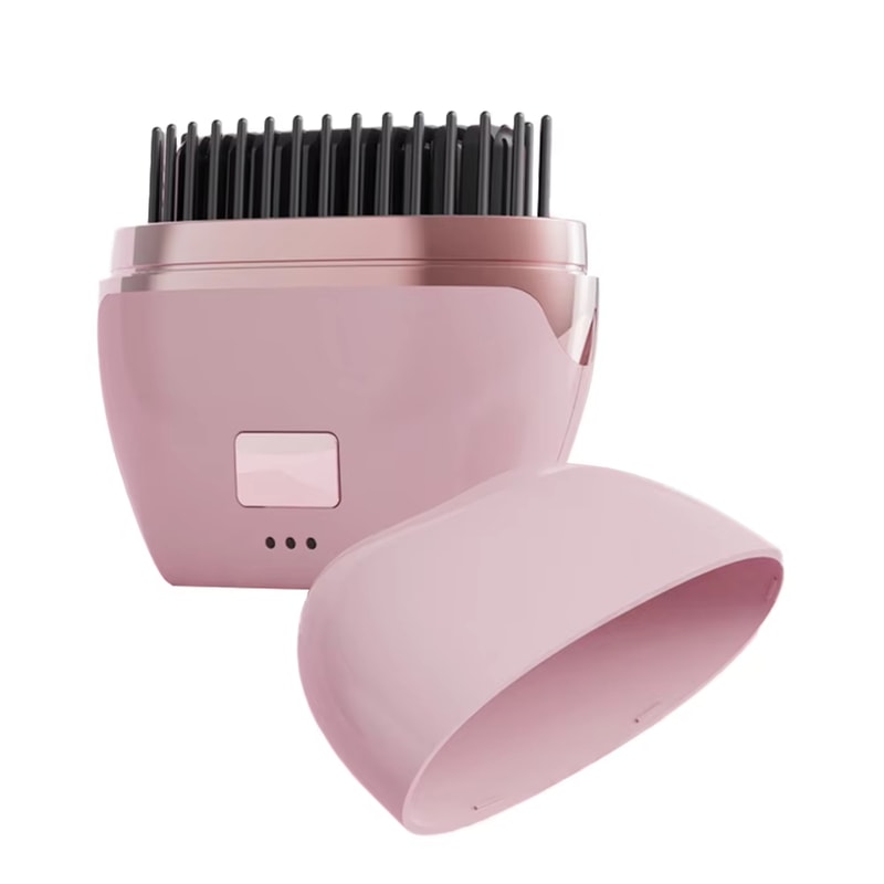 Portable Wireless Mini Hair Straightener Brush for Travel