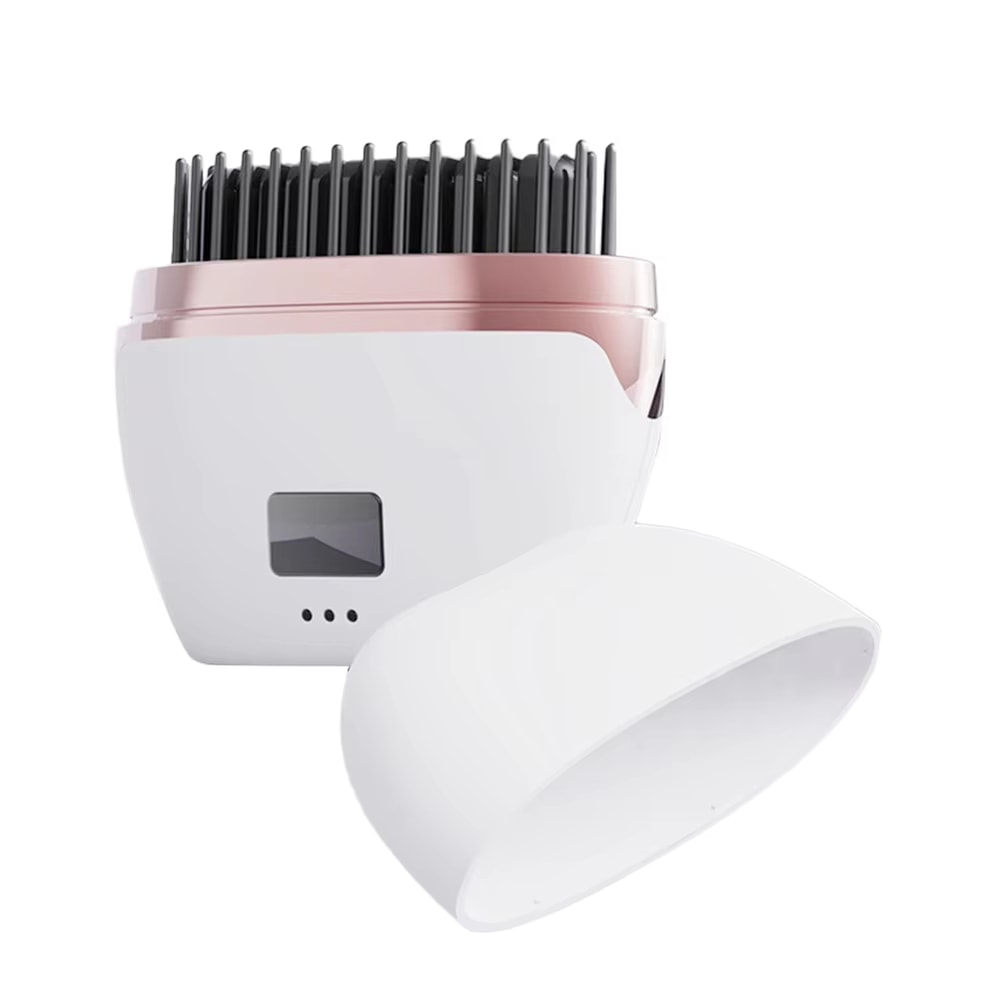 Portable Wireless Mini Hair Straightener Brush for Travel