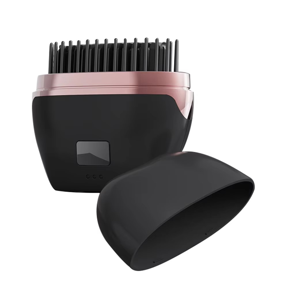 Portable Wireless Mini Hair Straightener Brush for Travel