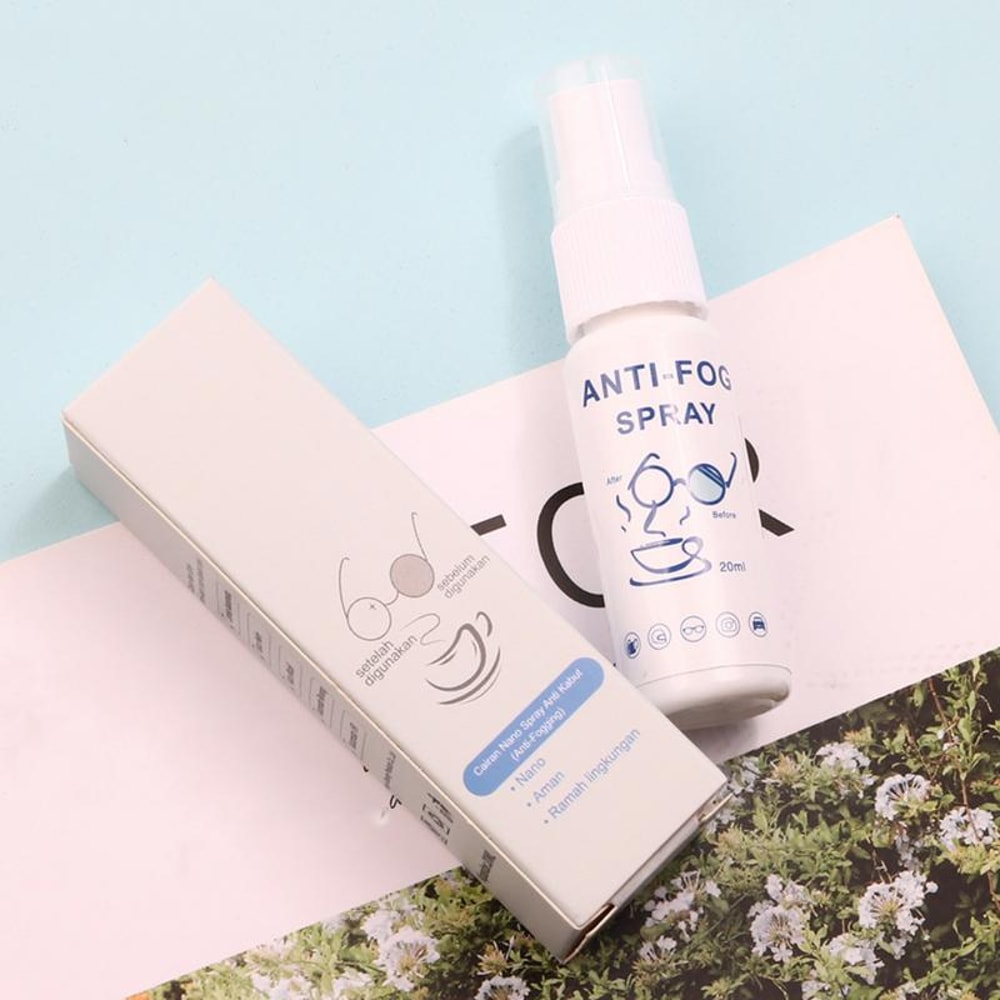 Premium Anti Fog Spray for Glasses & Windshield Defogger