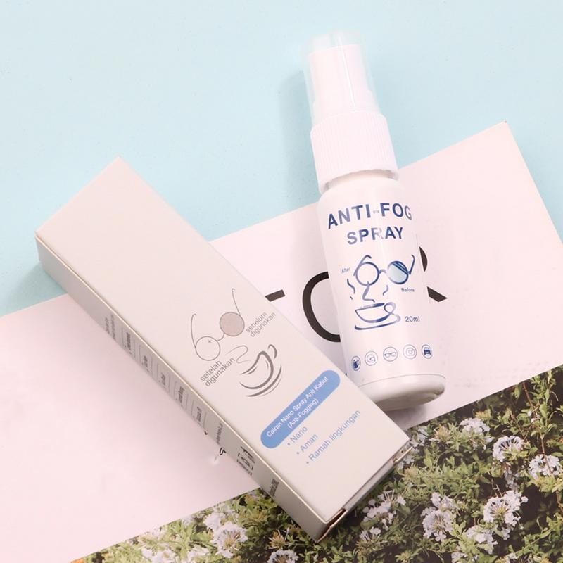 Premium Anti Fog Spray for Glasses & Windshield Defogger