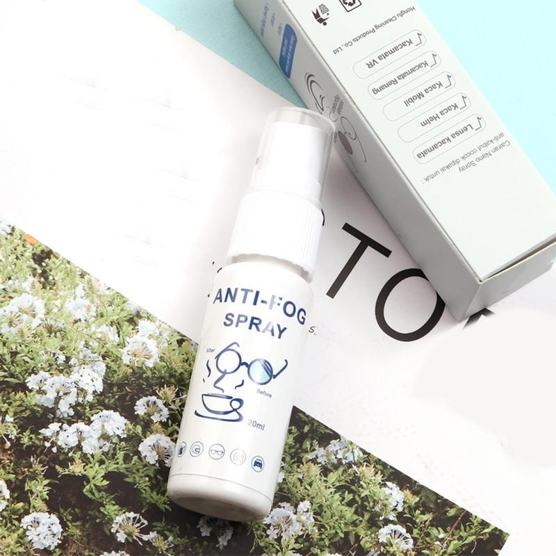 Premium Anti Fog Spray for Glasses & Windshield Defogger
