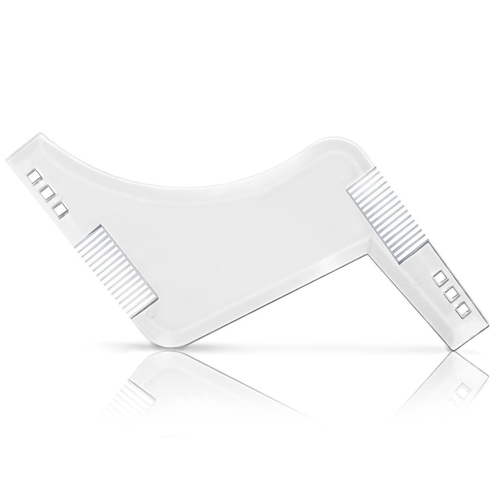 Mens Beard Shaping Tool Styling Comb Precision Beard Ruler 6
