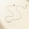 Stainless Steel Paperclip Choker Necklace for Women
