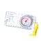 Portable Nautical Map Ruler & Compass for Hiking & Orienteering
