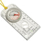 Portable Nautical Map Ruler & Compass for Hiking & Orienteering