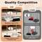 Long Handled Broom and Dustpan Set for Home & Office Cleaning