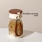 Portable Star Glass Water Bottle for Coffee, Juice & Tea