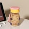 Portable Star Glass Water Bottle for Coffee, Juice & Tea