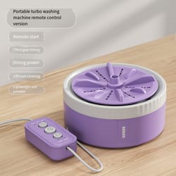 portable mini washing machine with usb ultrasonic cleaning for travel & home