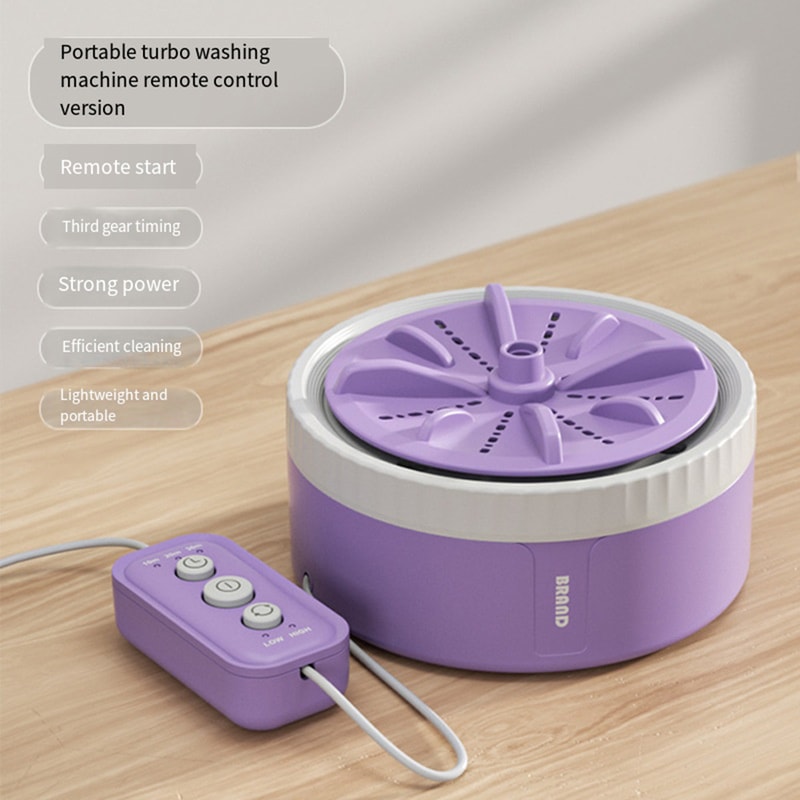 Portable Mini Washing Machine With USB Ultrasonic Cleaning For Travel Home 0