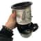Portable Travel Water Bottle with Hidden Storage Compartment Secret Safe Bottle