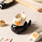 Hand Painted Ceramic Cat Bowl Cute Mini Dipping Plate Cat Sauce Dish For Tableware 0