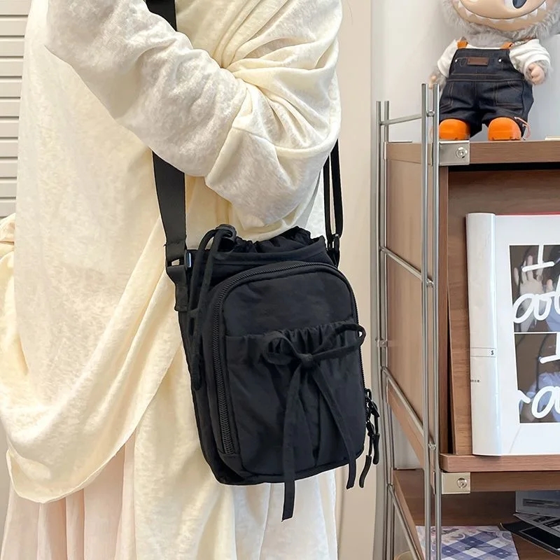 Lightweight Outdoor Crossbody Bag With Water Bottle Holder Phone Pocket 3