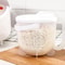 Premium Rice Washing Bowl Kitchen Colander Strainer With Lid 1