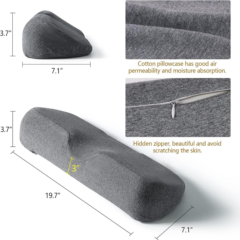 Premium Memory Foam Cervical Pillow Ergonomic Neck Support Pillow For Side Sleepers 6