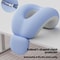 Ergonomic Nap Pillow For Prone Sleeping Midday Rest 2