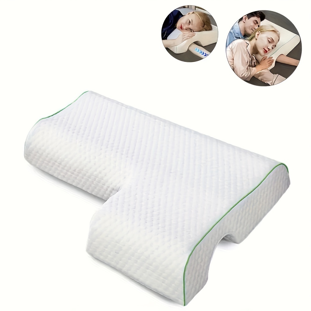 Arched Couples Memory Foam Pillow For Hand Cervical Support 6