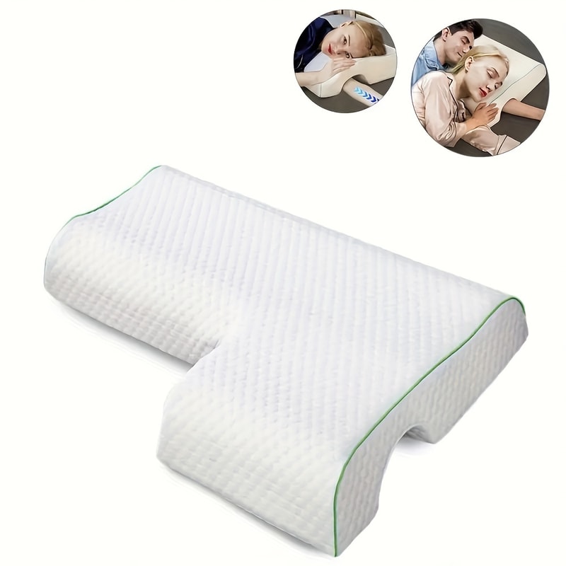 Arched Couples Memory Foam Pillow For Hand Cervical Support 6
