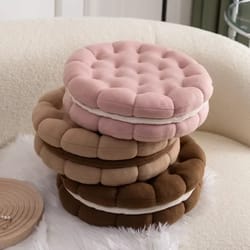 ultra plush sandwich biscuit sofa cushion cozy seat & stylish living room decor pillow