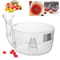 Premium Automatic Fruit Vegetable Washer With Strainer Easy Produce Cleaning Basket 0